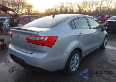 2013 Kia Rio Lx z USA, uszkodzony, nr VIN KNADM4A31D6284471